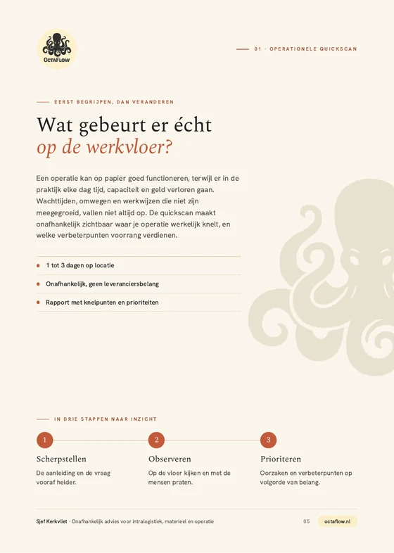 Pagina 5 · Operationele quickscan
